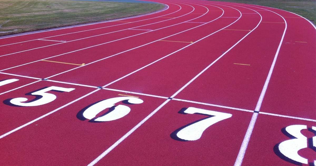 Pink Synthetic Racing Track, National Media