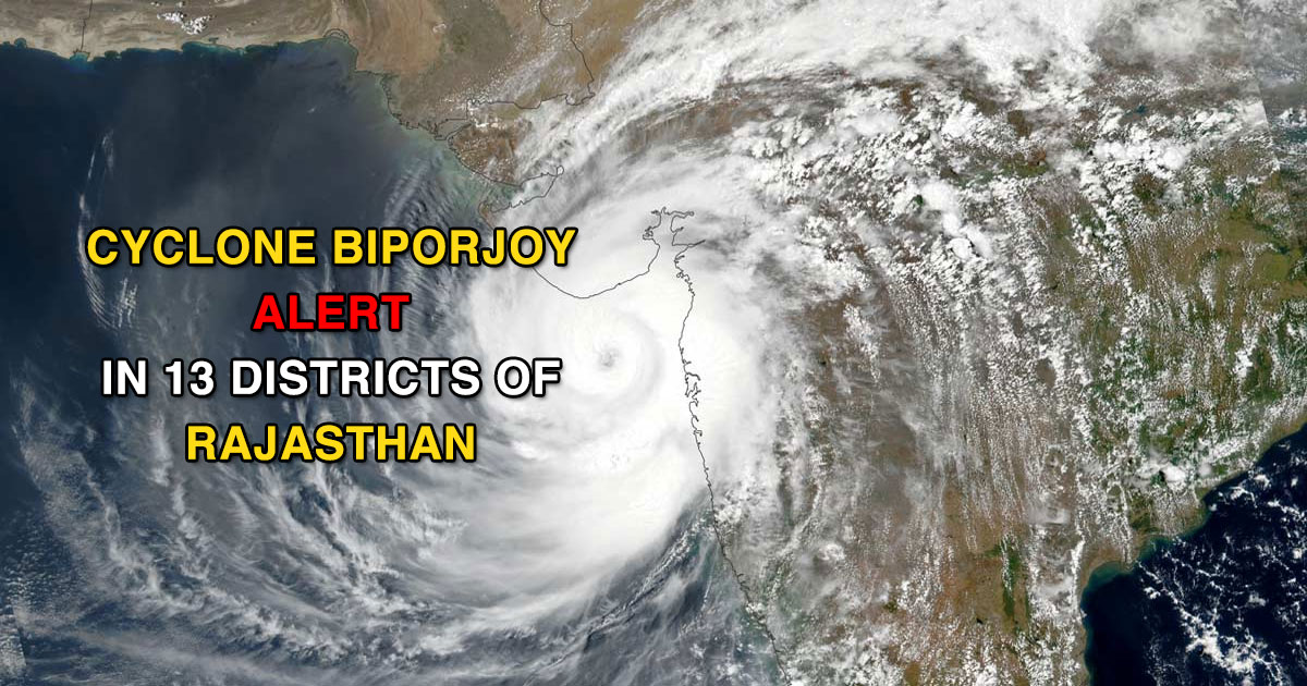 Cyclone Biporjoy Alert In Rajasthan, National Media